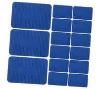 RORPOIR 100 Pièces Patins Plats en Plastique pour Meubles Structurels Patins Composites Plats en Plastique Petits Fins pour Meubles