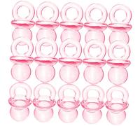 RORPOIR 100pièces Mini Sucette Décoration Garçon Fille Jouet Fait Maison Cadeau Fête Naissance Ornement Sucette Miniature Accessoire Fête Prénatale Jouet Compact Décoration Cadeau