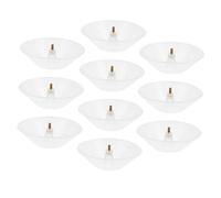 RORPOIR 10pièces Accessoires De Cuisine Pour Hotte Aspiration Récipients De Collecte Huile Bol De Stockage Pour Graisse Cupule Plastique Réutilisable Pratique Pour Et Restaurants