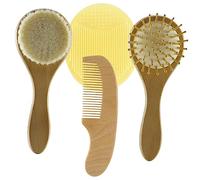 RORPOIR 1ensemble Brosse Et Peigne Pour Brosse Pour Soins Naissance Avec Boîte