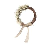 RORPOIR 1pc Guirlande De Gypsophile Élégante Couronne De Fleurs Sèches Décor De Mariage Pendentif Floral