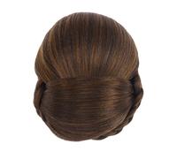 RORPOIR 1pièce Postiche Chignon à Clipser Fibres Synthétiques Donut Bun Extension Volume Cheveux pour Femmes et Filles Accessoire Cheveu Fête Mariage Quotidien