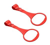 RORPOIR 2 Pièces Anneaux de Traction pour Garçon Fille Poignées Ergonomiques pour Parc et Lit Outils Apprentissage Marche pour Renforcer la Coordination Maintien des Tout-petits