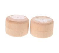 RORPOIR 2 pièces Boîte à Dents de Lait Ronde Boîte de Collection Unisexe pour Garçon Fille Rangement Souvenir Pratique et pour Petite Souris Naissance Garçon et Fille