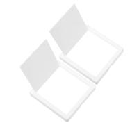 RORPOIR 2 Pièces Couvercle de Protection pour Prise 86, Design Ultra-fin en Plastique Blanc, Étanche et Anti-poussière Mécanisme à Rabat pour Usage Domestique