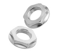 RORPOIR 2 Pièces Embrayage De Machine à Laver Tapis Lave-linge/sèche-linge Pour Le Dessus Rondelles De Blocage De Quincaillerie Écrou à Hexagonal Kit De Noix Acier Inoxydable Silver