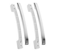 RORPOIR 2 pièces Poignées de Porte de Réfrigérateur Universelles Abs pour Remplacement de Porte de Congélateur et Réfrigérateur Compatible Cuisines et Commerces