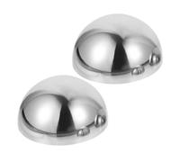 RORPOIR 2 Pièces Sphère de Jardin en Acier Inoxydable Demi-sphère