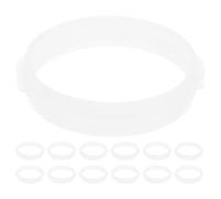 RORPOIR 20pcs Cercle de Tubes pour Hamster Blanc en Plastique, Connecteurs Polyvalents pour Cage de Hamster, Installation Simple pour Petits Animaux de Compagnie