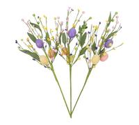 RORPOIR 3 Pièces Artificial Flower Branches décoration Branches décoratives tiges de Fleurs