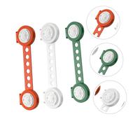 RORPOIR 3 Pièces serrure de tiroir serrures de porte pour enfants serrures de tiroir pour enfants verrou porte serrures de sécurité pour bébé serrures anti-pincement abdos