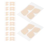 RORPOIR 30 Paires Autocollant Oreille Elfe Correcteur D’oreilles en Silicone, Forme, Khaki, Invisible, Ultrafin, Confortable, pour Peaux Sensibles