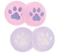 RORPOIR 4 Capuchons Joystick Switch, Poignées de Pouce en Silicone, Capuchons de Pouce en Forme de Chat Lumineux, Lot de 4 pour Manette Switch