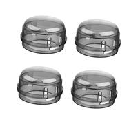 RORPOIR 4pièces Plaque De Protection Pour Gazinière Housses De Protection Pour Boutons De Cuisinière à Gaz Pour Garçon Fille