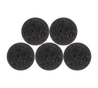 RORPOIR 5 Pièces Pierre Volcanique pour Sauna de Remplacement Pierres Chauffées du Sauna en Naturelle Accessoires pour Poêle de Installation Facile pour Extérieur et Maison