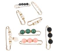 RORPOIR 8 pièces Broche de Décorative Épingles de Sécurité pour Serrage Pantalon Clip Pull Élégant Accessoire Mode Femme