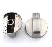 RORPOIR 8pièces Bouton De Métallique Pour Cuisinière à De Commutateur Ignition Pratique Compatible Avec Fours Et Brûleurs Installation Facile Design Élégant