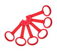 RORPOIR Accessoire De Parc Polyvalent 6 jouets Suspendus À Tirer Entraînement De La Force Des Bras Pour Nourrissons