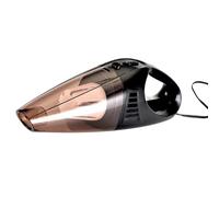 RORPOIR Aspirateur à Main pour Voiture 12v 100w, Puissant et Silencieux | PP ABS, Bac Transparent, Brosse et Embout Inclus, pour Voiture et Bureau, Nettoyage Rapide