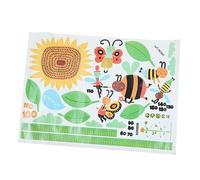 RORPOIR Autocollants Muraux Pratiques Pour De Garçons Et De Filles 2 Autocollants De Hauteur De Tournesol En Pvc Pour La Décoration De La À Coucher Du Salon