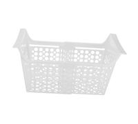 RORPOIR Bac de Congélation Extensible Plastique Petit Taille, Panier de Rangement Ajouré pour Congélateur Coffre Multifonction, Organisateur Intérieur Pratique et Drainage Facile