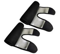 RORPOIR Bandes de Sudation Augmente la Combustion des Calories en Néoprène Noir pour Cuisses 1 Paire, Ceinture de Sudation pour Cuisse Course Fitness