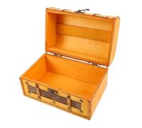 RORPOIR Boîte à Bijoux Vintage Chinoise Design Plumier Cuir Coffret Rétro Fait Main pour Rangement Précieux Décoration Élégante pour Intérieur Traditionnel