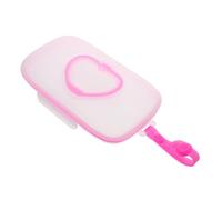 RORPOIR Boîte à Mouchoirs Humides Portable Porte-clés Oeil Bleu Lisses Licencies Amour Lingettes Cache-poussière De Moyeu Cache-poussière Du Couvercle De Soupape Cendrier Transparent Pp