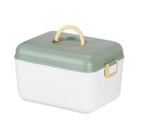 RORPOIR Boîte à Pilules Portable en Pp avec Grand Compartiment et Couvercle, Trousse Médicale de Voyage pour Ranger Remède et Bijoux en Déplacement