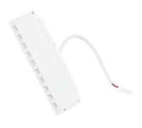 RORPOIR Boîte de Jonction Électrique Plastique Étanche Accessoire Séparateur de Lumière pour Câbles sous Meuble Connexion Facile sans Soudure Protection Poussière et Intempéries