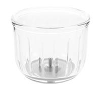 RORPOIR Bol de Remplacement Verre Borosilicaté pour Robot Résistant Chaleur avec Joint Caoutchouc et Bol Mélangeur Transparent Facile à Nettoyer et Compatible Congélateur