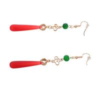 RORPOIR Boucles Doreilles Chinoises Vintage Style Accessoires Traditionnels pour Femmes Bijoux Élégants pour Robe Chinoise et Cosplay