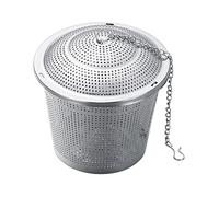 RORPOIR Boule à Infuser Acier Inoxydable pour Assaisonnement Filtre Pratique pour Soupe et Thé Design à Maille Fine Réutilisable et Facile à Nettoyer