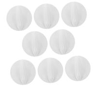 RORPOIR Bouton de Thermostat pour Réfrigérateur Blanc en Plastique, Réglage de Température 7 Niveaux, Facile à Installer, Pack de 8 Pièces pour Contrôle Précis du Frigo