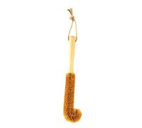 RORPOIR Brosse de Nettoyage pour Bouteilles et Verres Fibres de Noix Nettoyage sans Angle Mort Adaptée Aux Bouteilles et Carafes