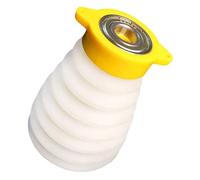 RORPOIR Cache-poussière pour Perceuse Électrique pour Travaux de Rénovation Collecteur de Poussière Jaune Facile à Utiliser en Silicone et Accessoires de Perceuse Multifonction