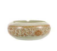 RORPOIR Cendrier en Céramique avec : Récipient À Mégots À Motif Antique pour La Maison Et Le Bureau - Cendrier De Bureau pour Garder Votre Table Propre Et Organisée