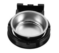 RORPOIR cendrier Mural cendriers décoratifs monté Fumeurs extérieur Mural Prise de tabagisme air Bac à fumée Acier Inoxydable Noir