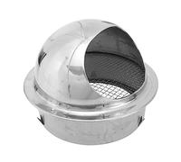 RORPOIR Chapeau Ventilation Acier Inoxydable Protection Anti-pluie Pour Hotte De Cuisine Et Sortie Air Murale Capot Pour Aération Extérieure