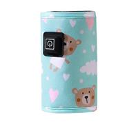 RORPOIR Chauffe-biberon USB Portable, Manchon Isotherme Résistant à L’usure pour Biberon de Bébé, Chauffe Rapide et Uniforme, Extérieur
