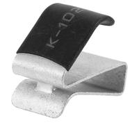 RORPOIR Clip de Ressort en Alliage d'Aluminium Argent pour Porte de Trappe à Carburant, Attache Durable Adaptée aux Réservoirs de Gaz Combustible