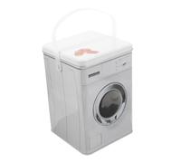 RORPOIR Conteneur à Lessive Poudre Forme De Machine Seau De Rangement Pour Lessive Distributeur De Linge Pratique