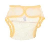 RORPOIR Couches Réutilisables Maille pour Bébés Culotte Confortable et Respirante Lavable pour Entraînement Au Pot Jaune