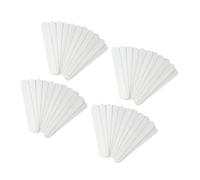 RORPOIR Coussinets Anti-Transpiration pour Col de Chemise et Chapeau, Auto-Adhésifs Jetables, Blancs, 100 Pièces, en Non-Tissé, pour Occasions Diverses