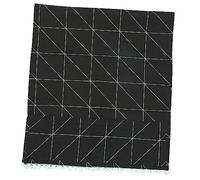 RORPOIR Couvercle Anti-poussière Noir en Coton et Lin pour Protection de Réfrigérateur et Machine à Laver, Design Simple et Solide pour Prolonger la Durée de Vie