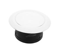 RORPOIR Couvercle Rond En Abs Robuste Grille Daération Pour Maison Bureau Camping-car Salle De Bain Avec Conduit Daération Rond Au Plafond Et Couvercle Pour Lampe De Lecture Sur Le Toit