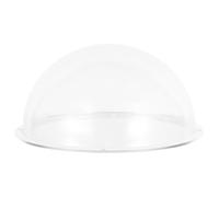 RORPOIR Dôme Transparent en Acrylique Demi-sphère pour Nid de Chat Moderne, Facile à Nettoyer, Accessoire Intérieur pour Chatons et Mobilier pour Chats