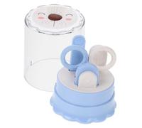 RORPOIR Ensemble De Coupe- Pour Nouveau-né Kit De Toilettage Pour Bébé Motif Chat Et Lion Ciseaux À Pour Enfant Robustes Pour Les Voyages