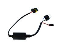 RORPOIR Faisceau de Câbles H4 Kit de Câblage Haute Efficacité et Résistance à la Fusion pour Conversion Xenon Connecteur Plastique Noir, Kit de Câblage Haute Efficacité et Résistance la