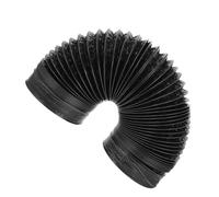 RORPOIR Gaine De Ventilation Souple Aluminium Conduit Évacuation Air Pour Hotte De Cuisine Flexible Et Résistant Installation Facile Et Fixation Double Extrémité